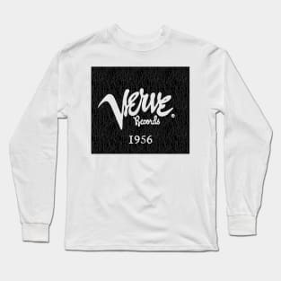 Black Square Verve Records 1956 Long Sleeve T-Shirt